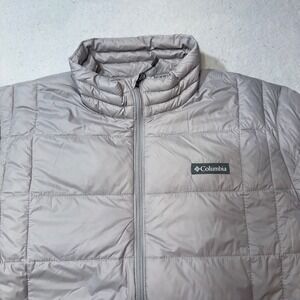 Columbia Voodoo Falls 590 TurboDown II Jacket Mens XL Grey XM8460-060 Puffer